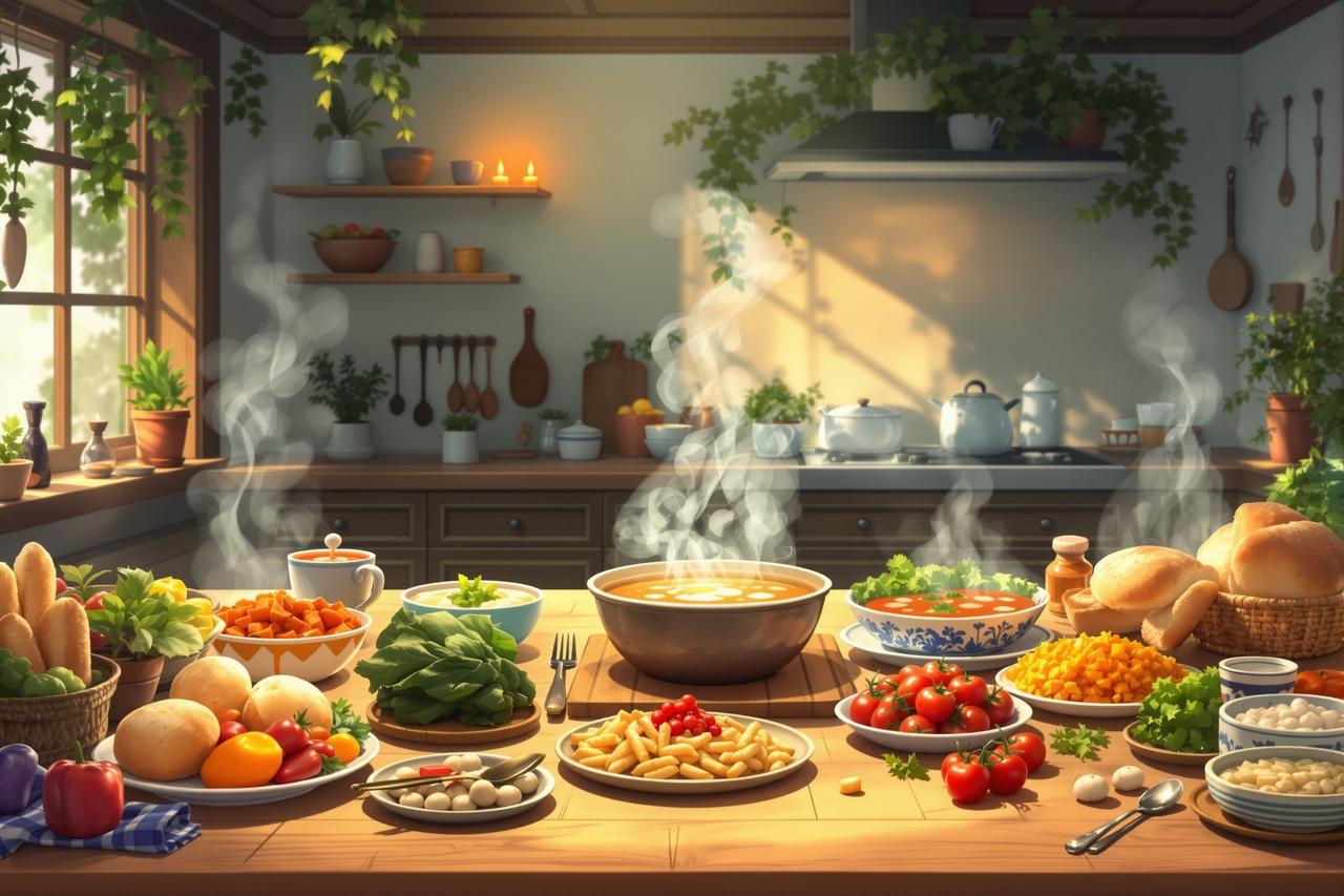 韩国短剧网剧专题 - 美食治愈系列