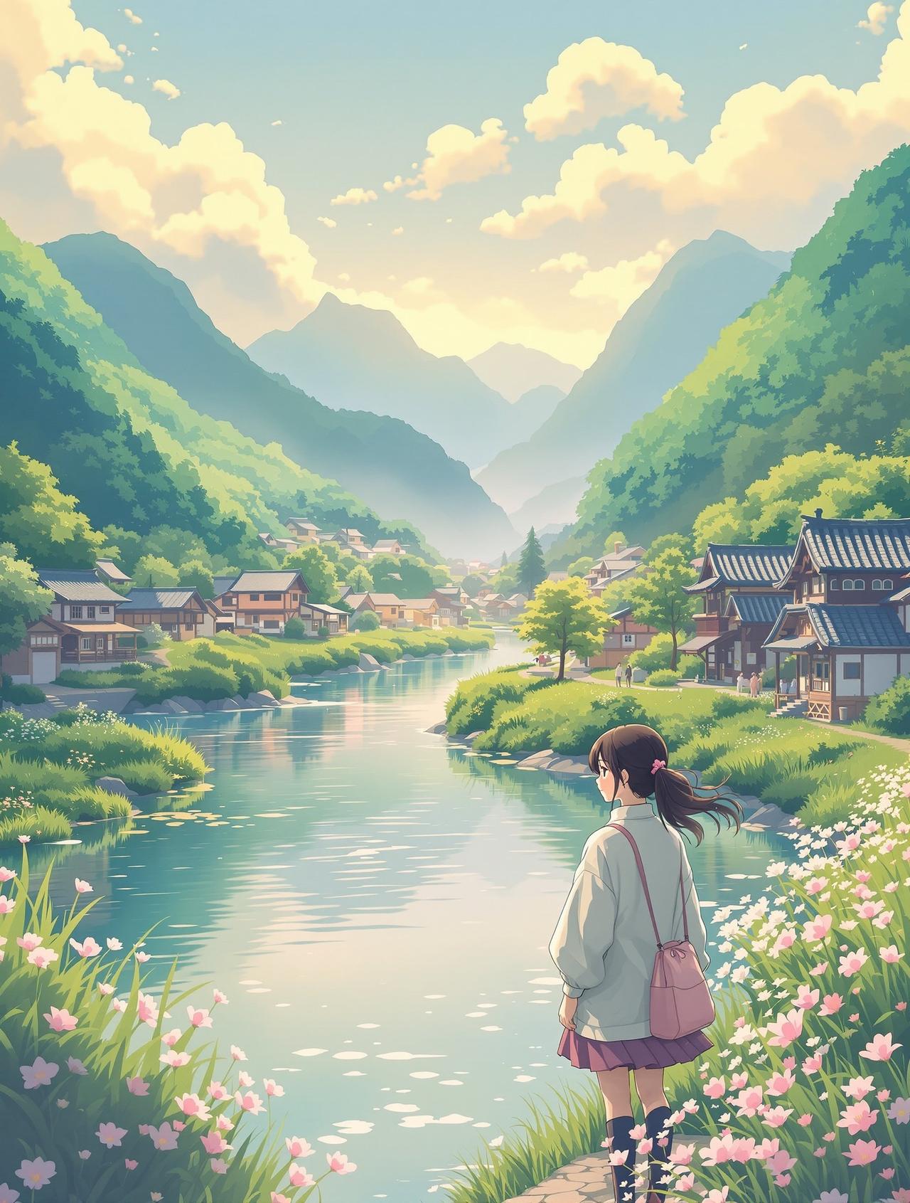 韩国短剧网剧 - 四万十川的微风